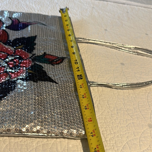 NWT Ed Hardy True Love Silver tote bag - Picture 12 of 13